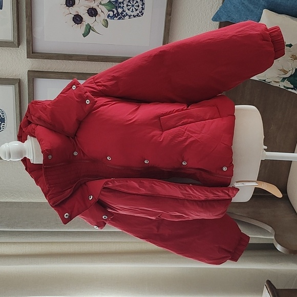 New GAP Duvet Wrap Puffer Jacket - Picture 10 of 15